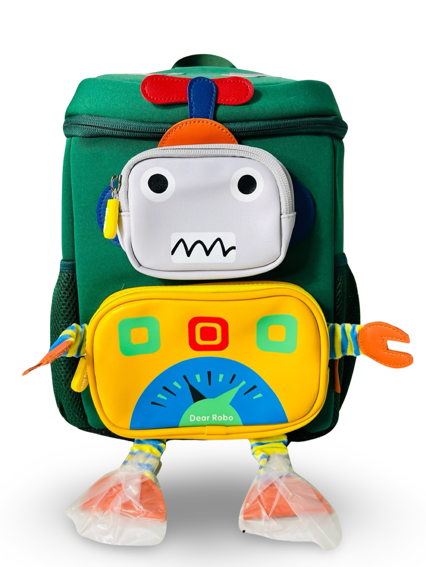 3D Robot Design School Bag with Large Capacity for Kindergarten/ Preschool/ Nursery kids