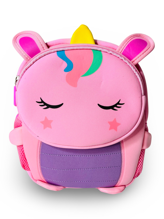 Cute Unicorn Soft Plush Backpack for kids (Pink)