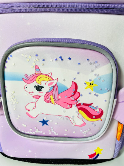 3D Unicorn Design Large Capacity School bags for kids