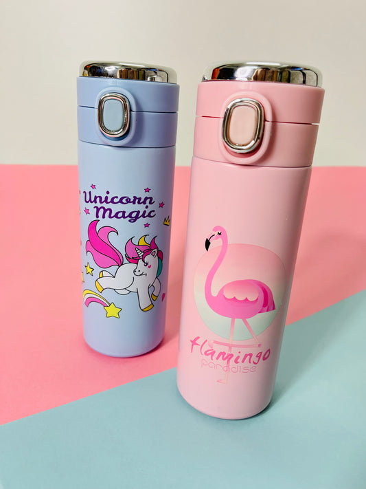 Cute Unicorn & Flamingo Temperature Bottles