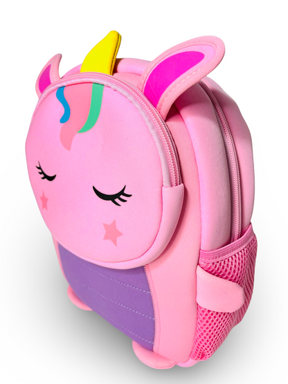 Cute Unicorn Soft Plush Backpack for kids (Pink)