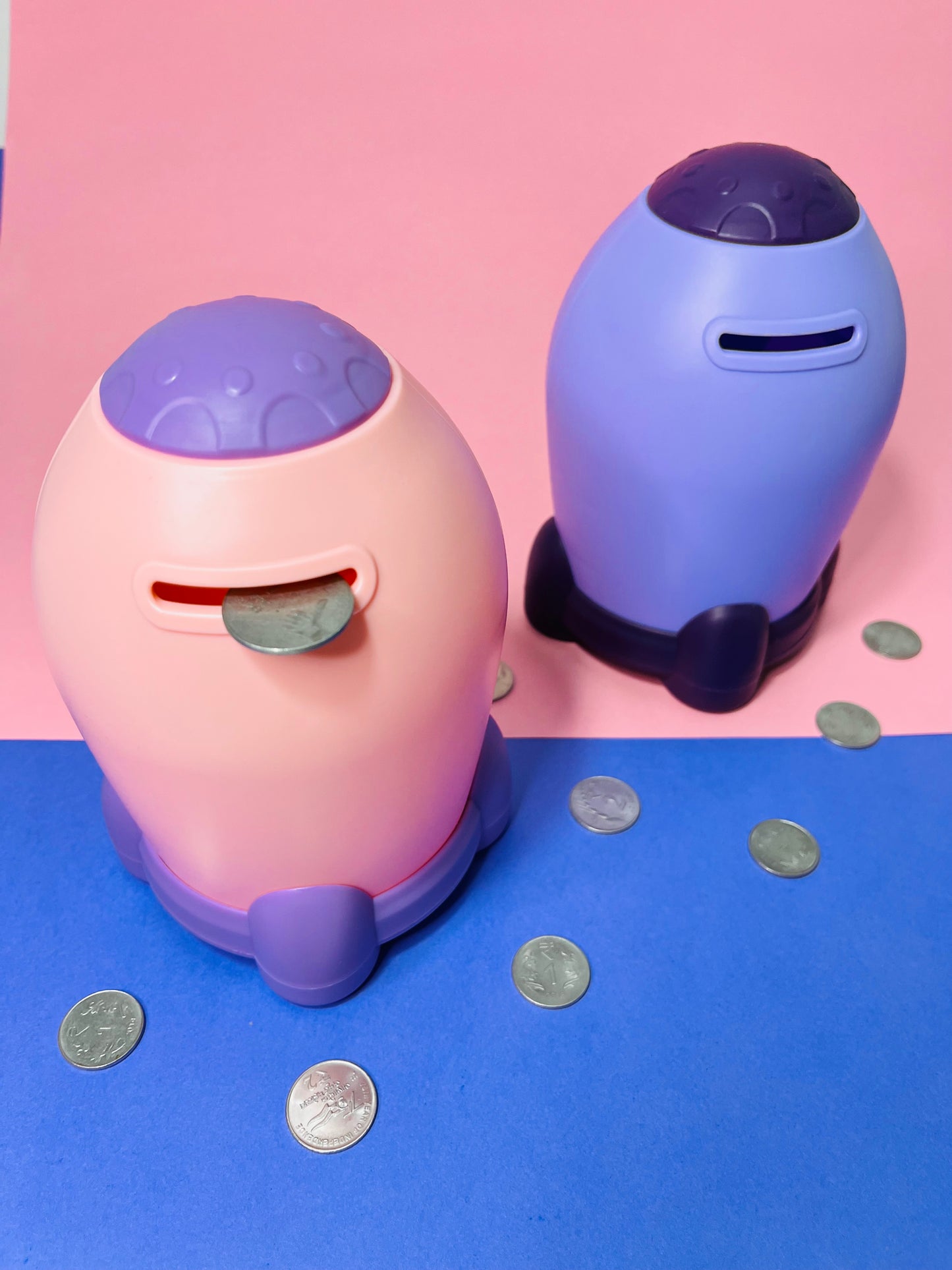 Rocket Piggy Bank with Password Lock for Kids