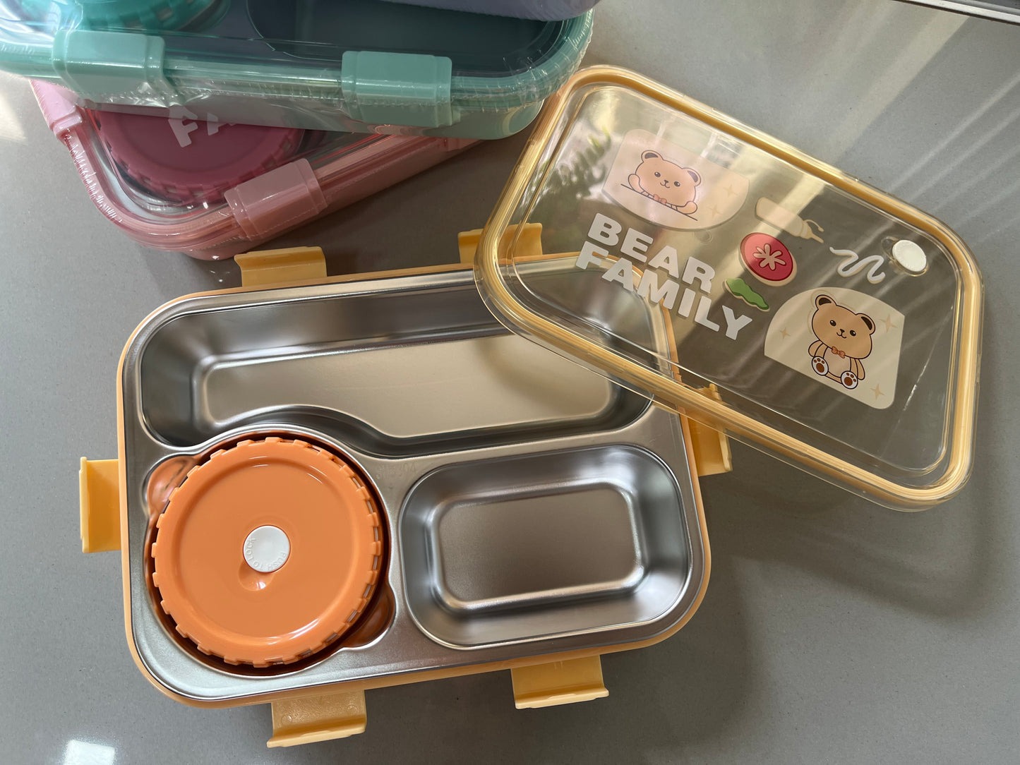 Bear Family Bento Lunch Box