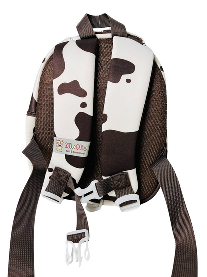 3D Cow Backpack for Kindergarten Kids