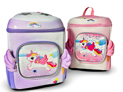 3D Unicorn Design Large Capacity School bags for kids