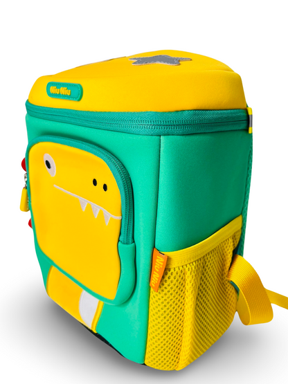 3D Dino large Capacity School Bag for Kindergarten/ Pre School/ Nursery Kids