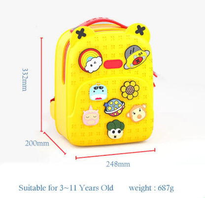 Premium kawaii kids silicone Backpack perfect for school & Travel