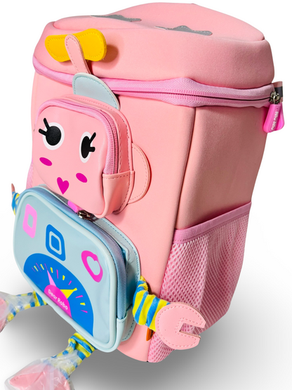 3D Robot Design School Bag with Large Capacity for Kindergarten/ Preschool/ Nursery kids