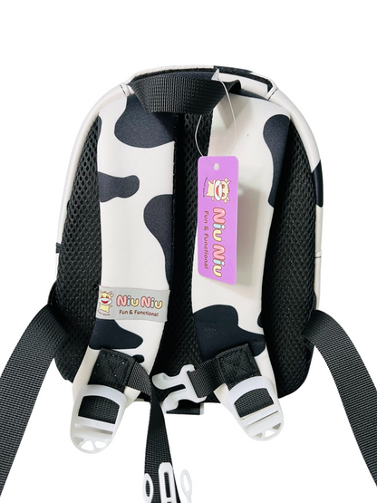 3D Cow Backpack for Kindergarten Kids