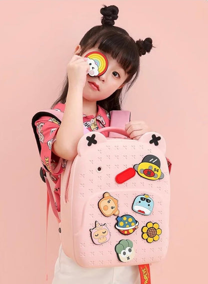 Premium kawaii kids silicone Backpack perfect for school & Travel